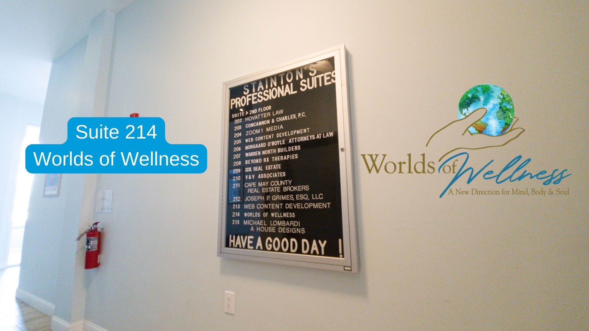 staintons office directory sign