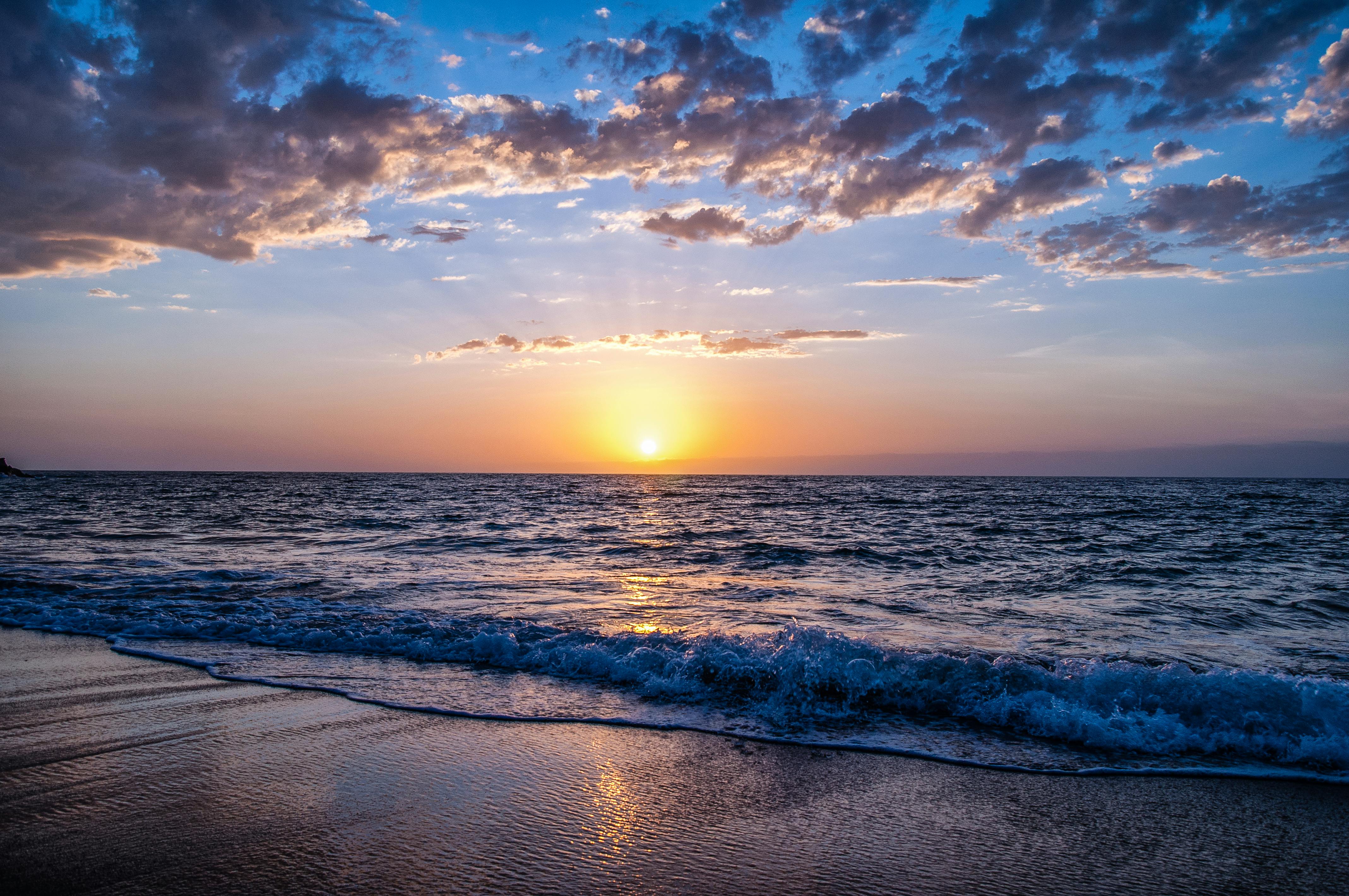 beach sunset